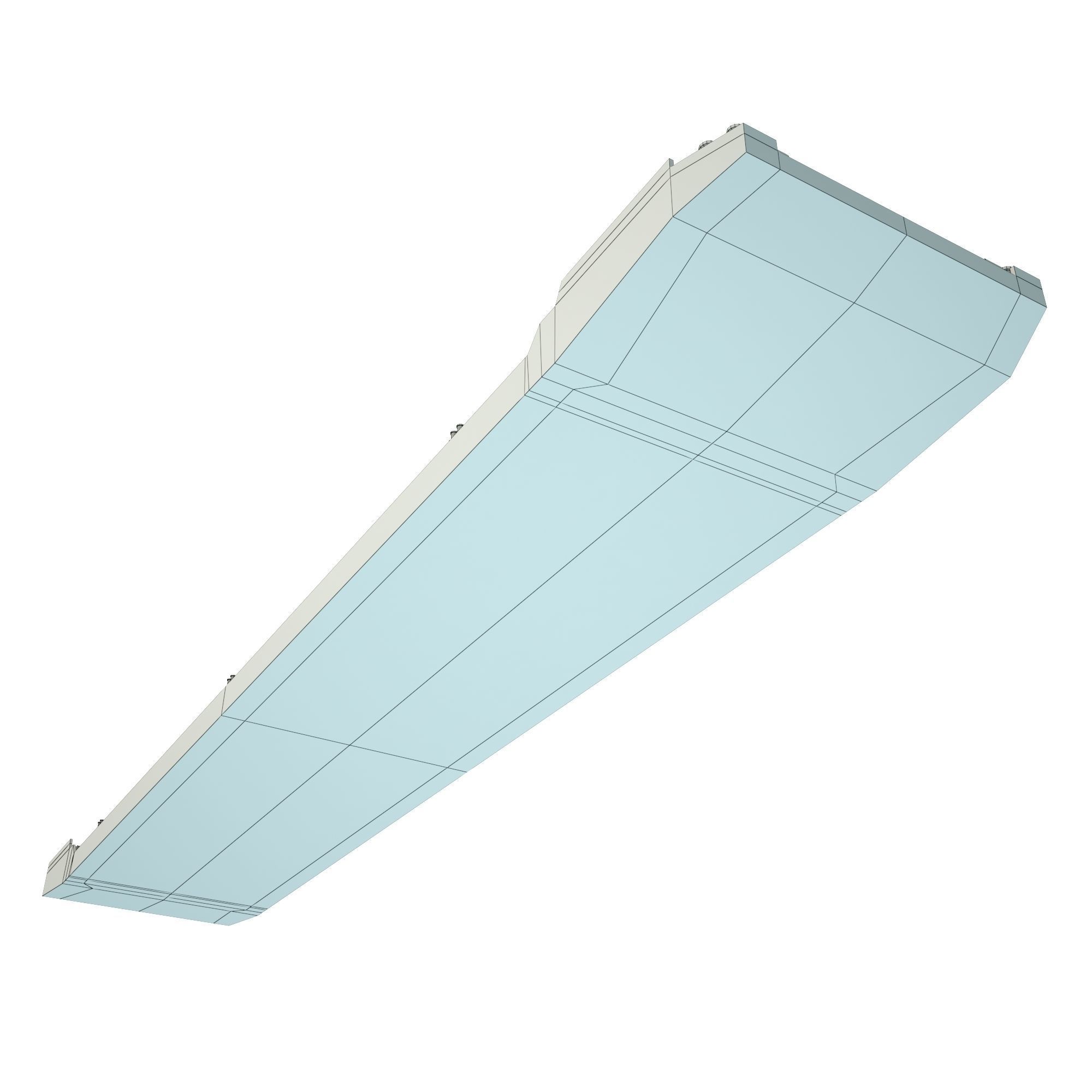 Cargo Barge Oil Refinery Low-poly 3D model_15