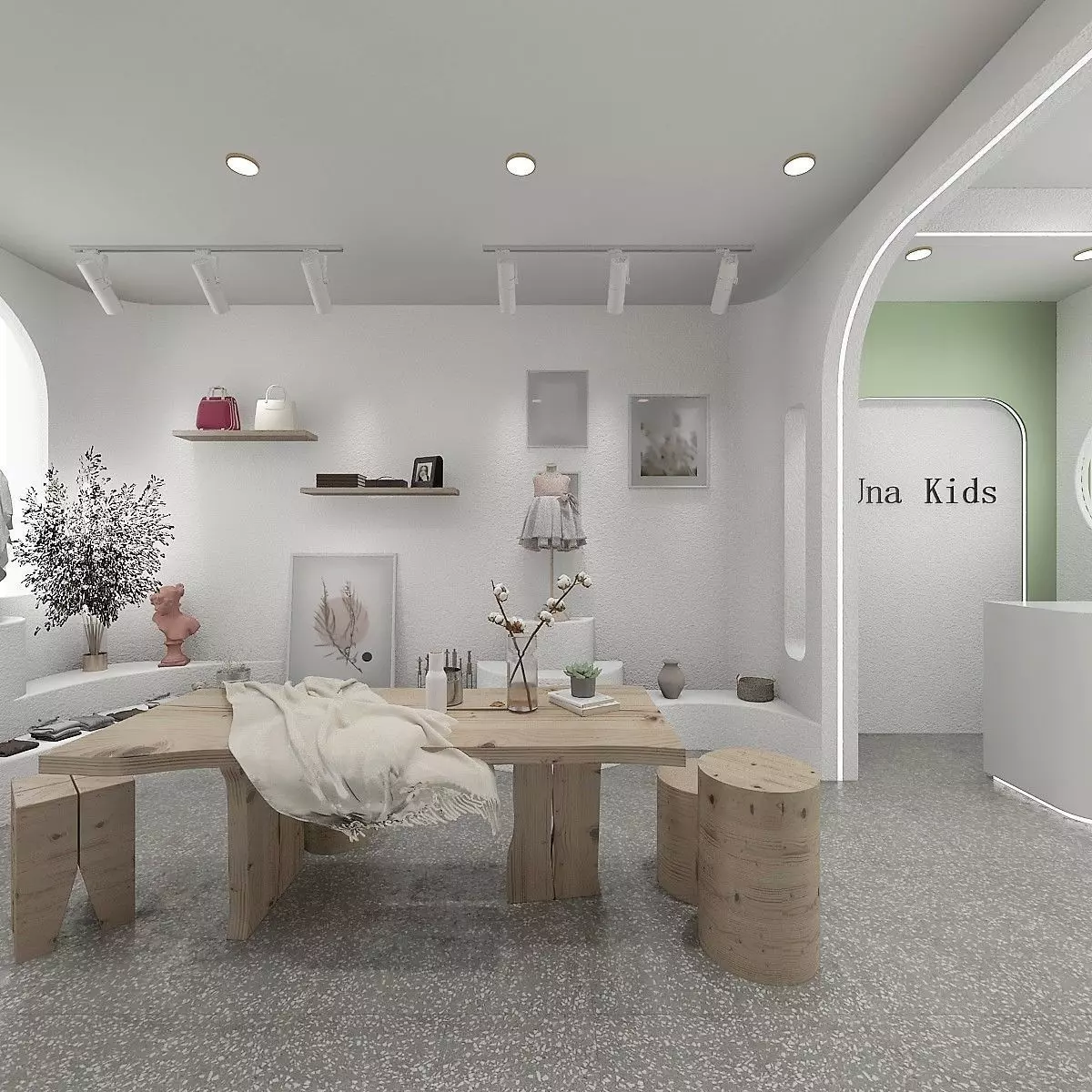 Kid Clothing Store 3D model