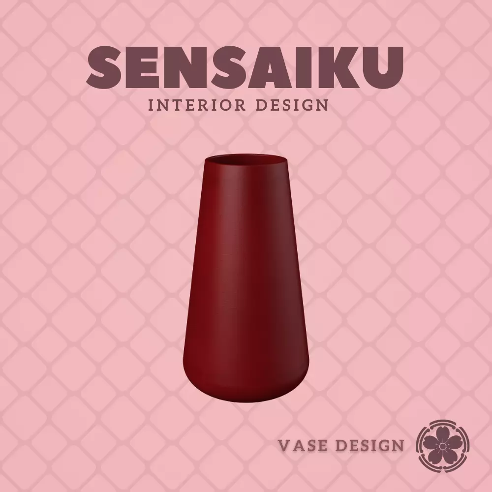 39 Cylinder - V22 Custom Vase Design - Ikebana Home Decoration 3D print model
