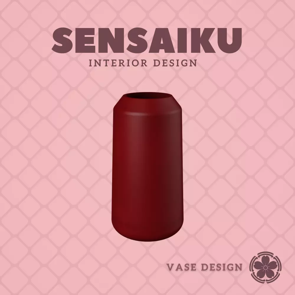 46 Cylinder - V28 Custom Vase Design - Ikebana Home Decoration 3D print model