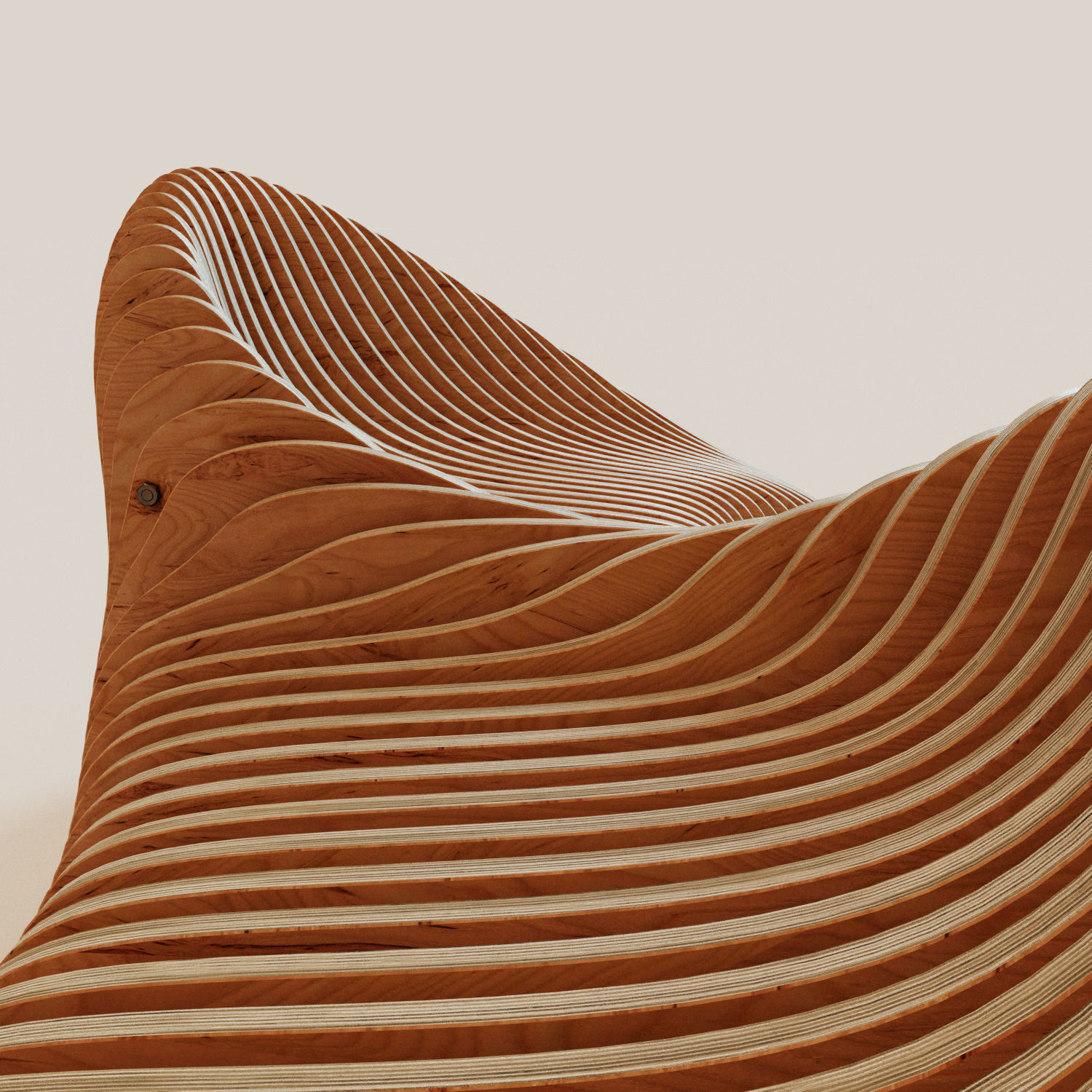 Parametric bench and drawings 3D model_1