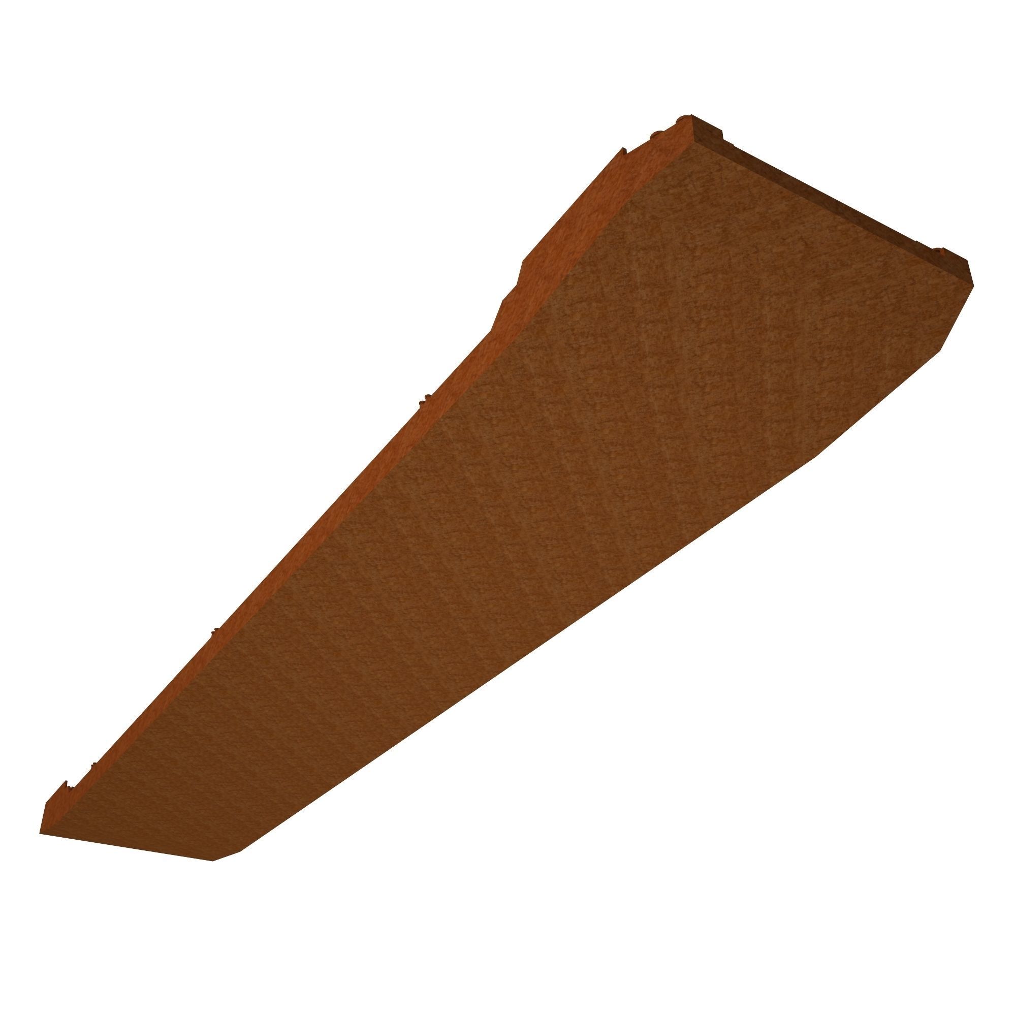 Cargo Barge OIL Refinery Rust Low-poly 3D model_7