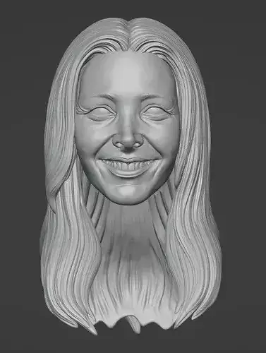 Phoebe Buffay Head - Friends - Lisa Kudrow