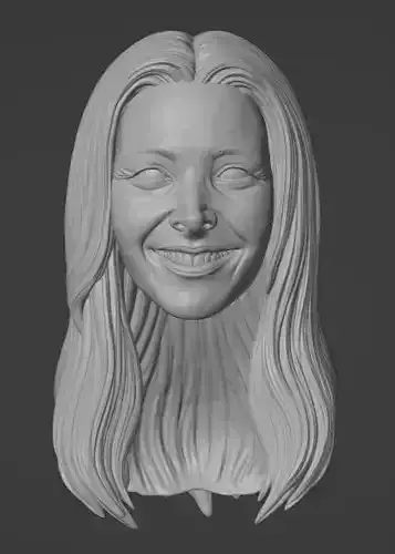 Phoebe Buffay Head - Friends - Lisa Kudrow