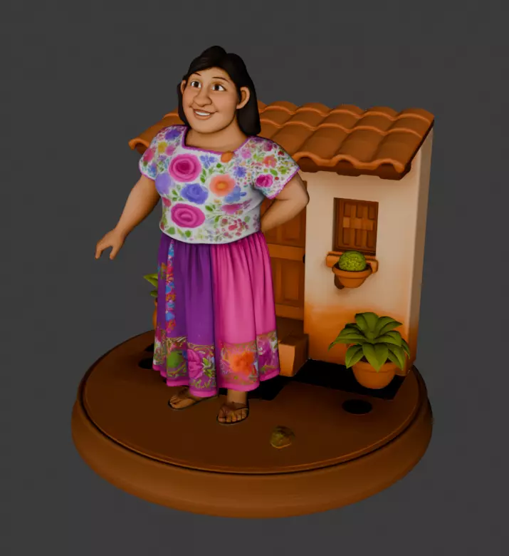 Tia Carmen - Coco 3D print model
