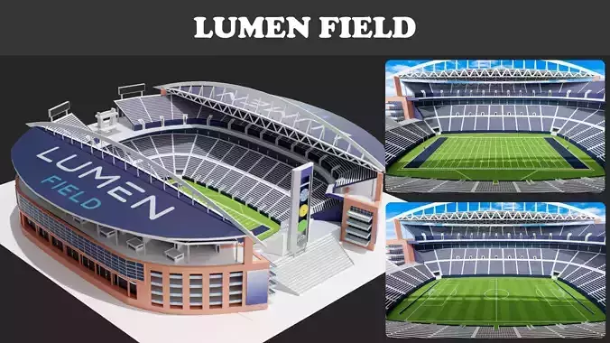Lumen Field - Stadium 3D
