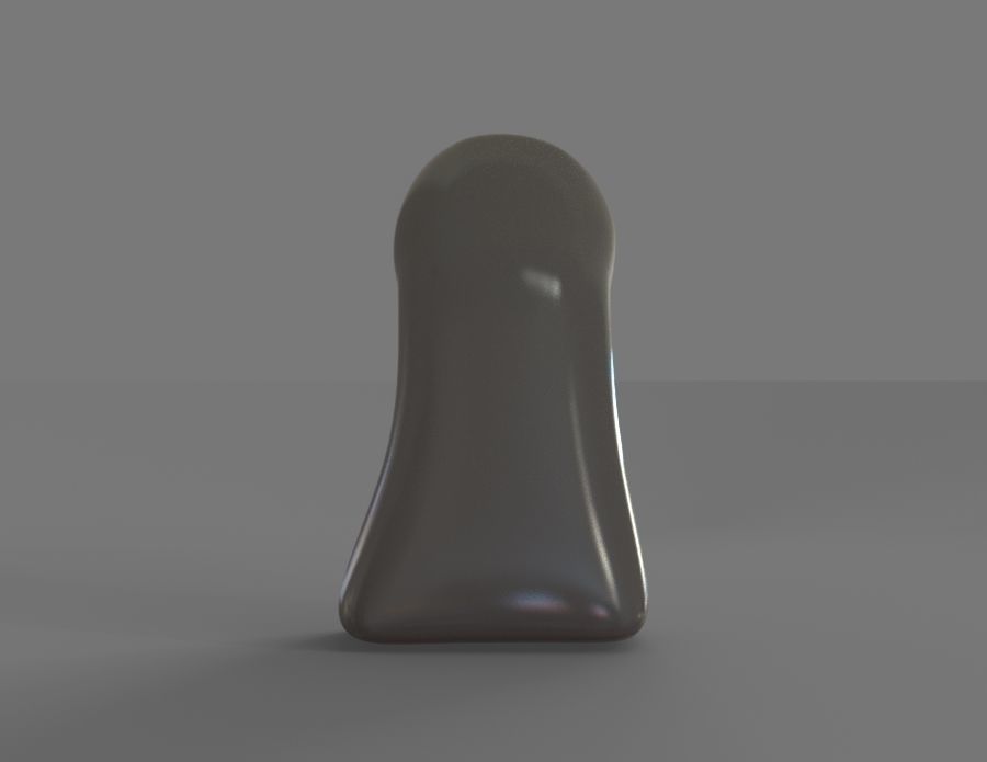 Faceless man Spirited away 3D print model_7