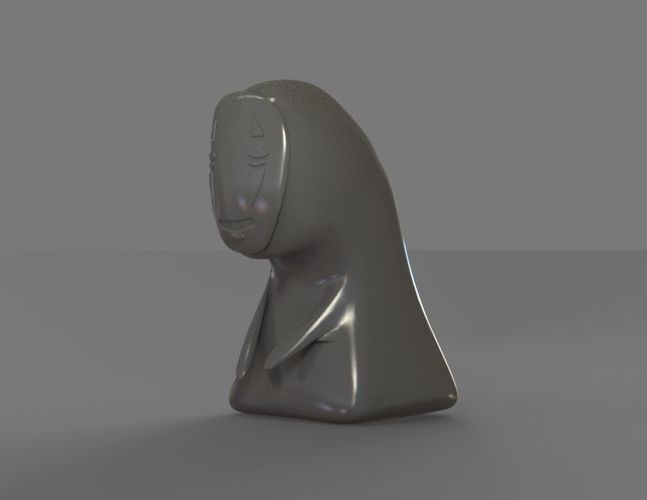 Faceless man Spirited away 3D print model