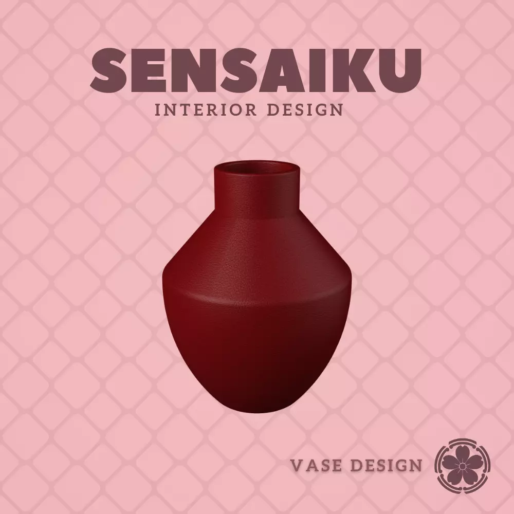 104 Cylinder - V68 Custom Vase Design - Ikebana Home Decoration 3D print model