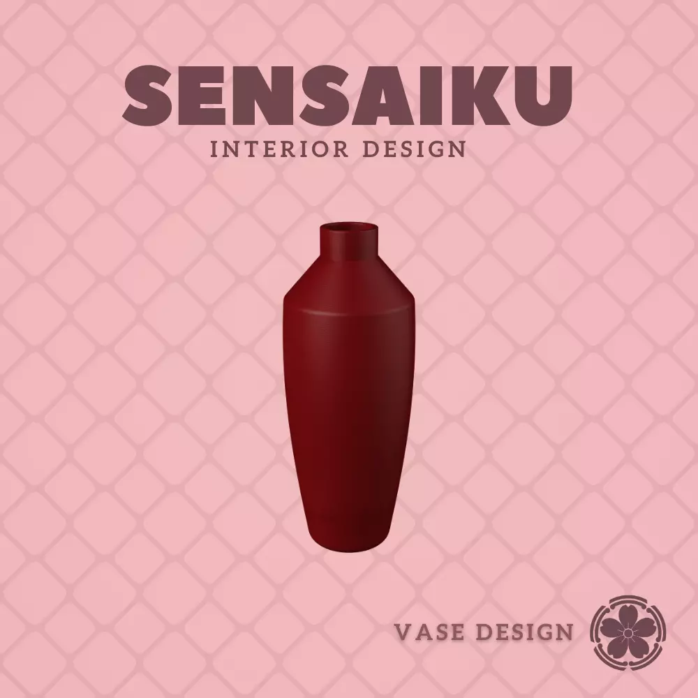 106 Cylinder - V70 Custom Vase Design - Ikebana Home Decoration 3D print model