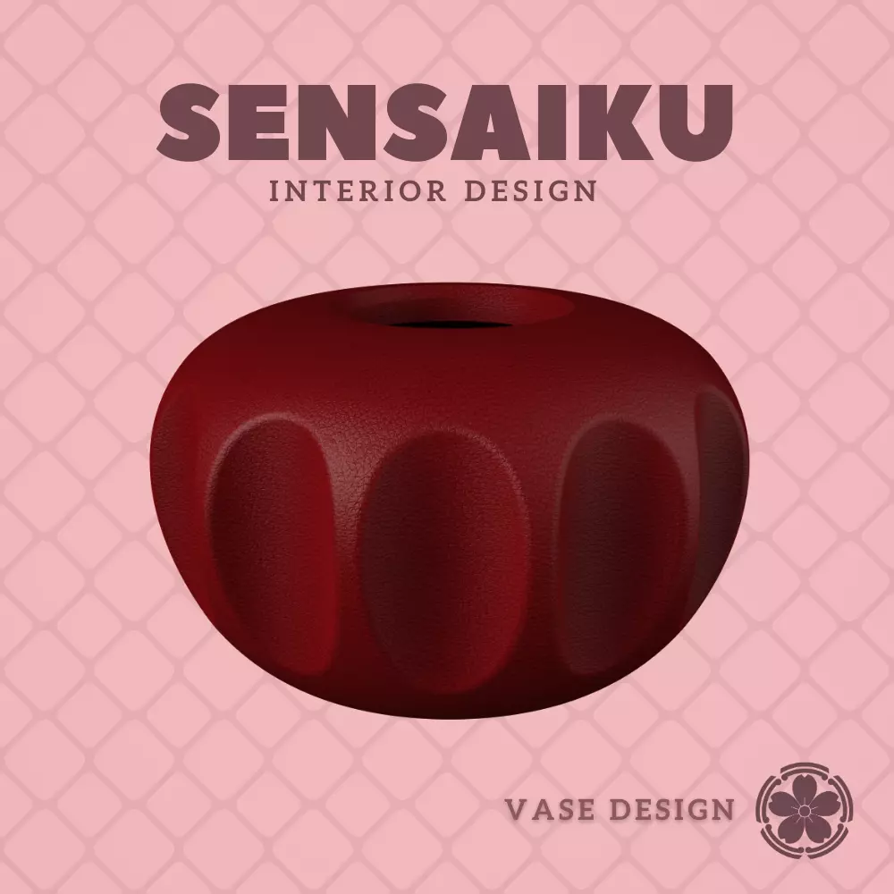 122 Cylinder - V84Custom Vase Design - Ikebana Home Decoration 3D print model