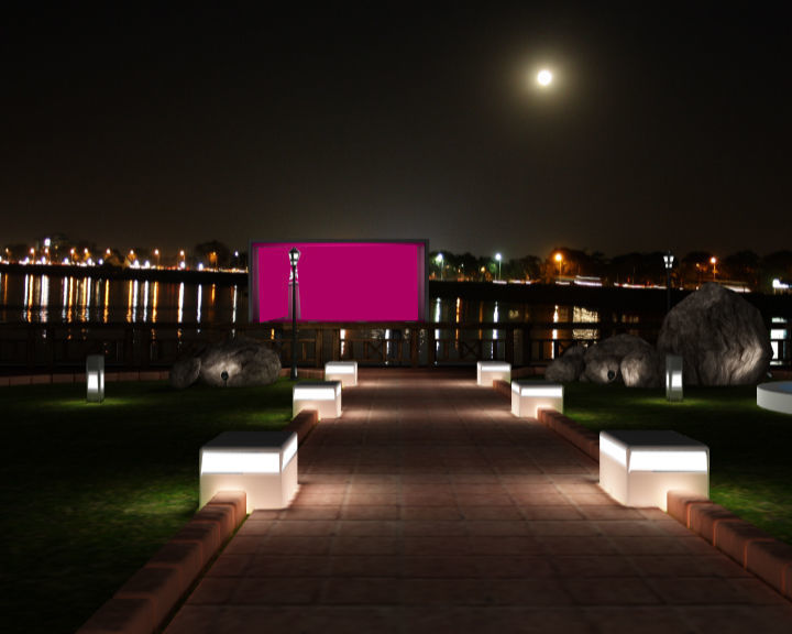 beautiful scenery 3D model_3