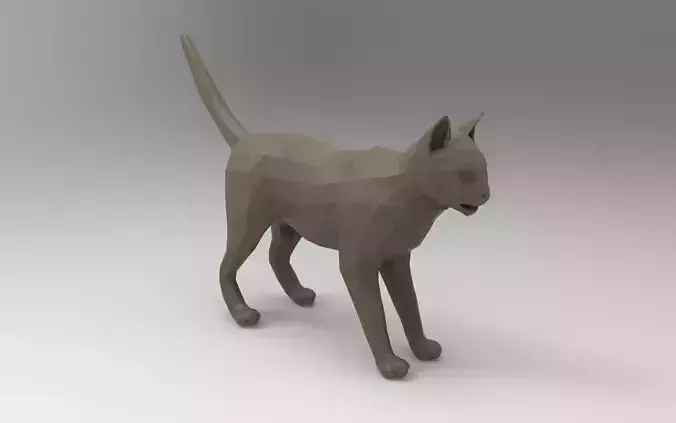 Cat 3D Printable 