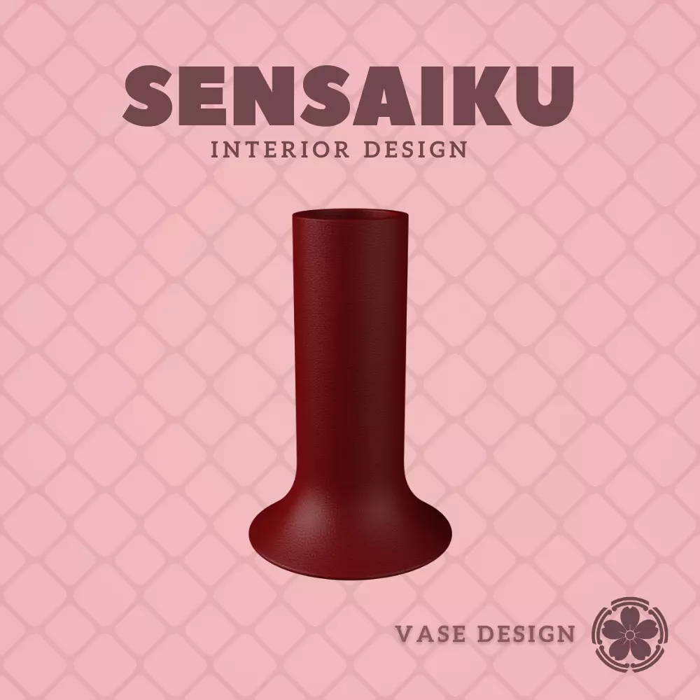 148 Cylinder - V108 Custom Vase Design - Ikebana Home Decoration 3D print model