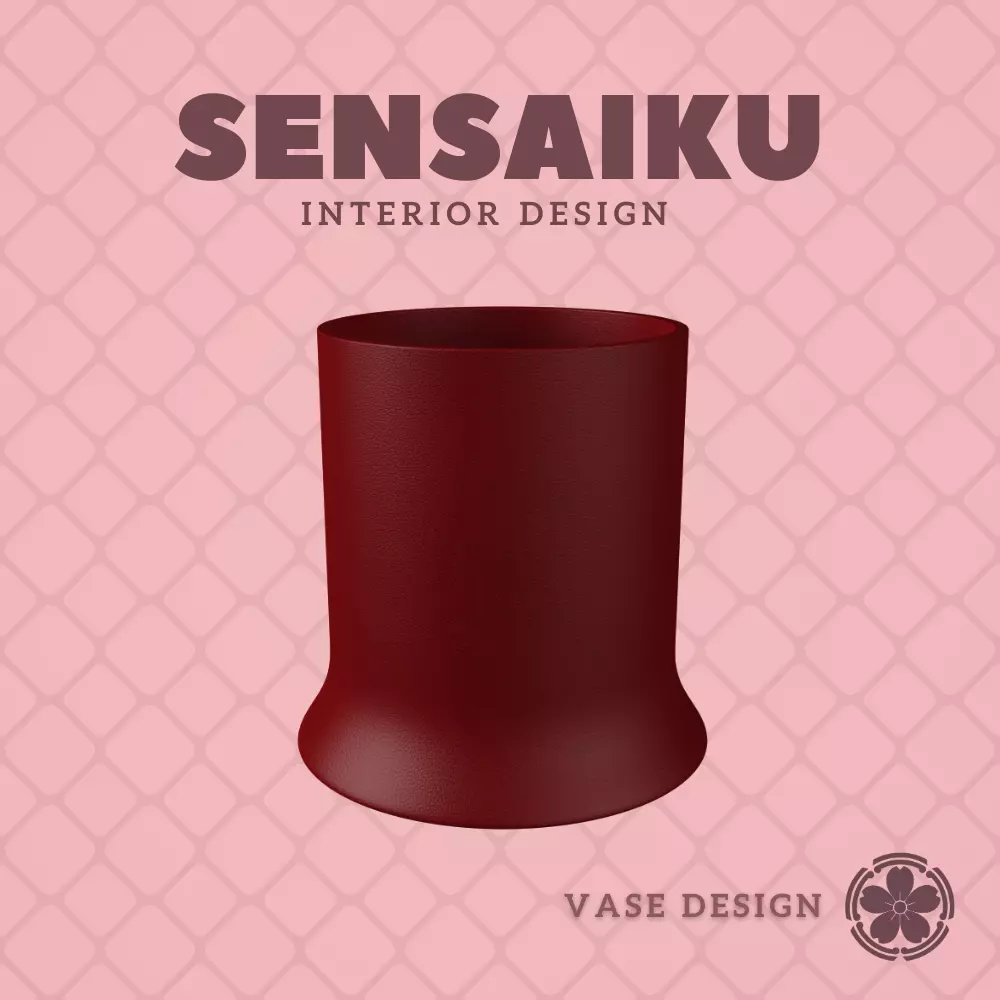 149 Cylinder - V109 Custom Vase Design - Ikebana Home Decoration 3D print model