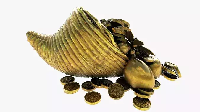 Cornucopia V2 PBR 3D model 2