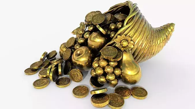 Cornucopia V2 PBR 3D model 5