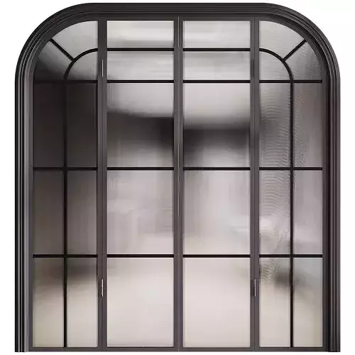 Living room glass door 01