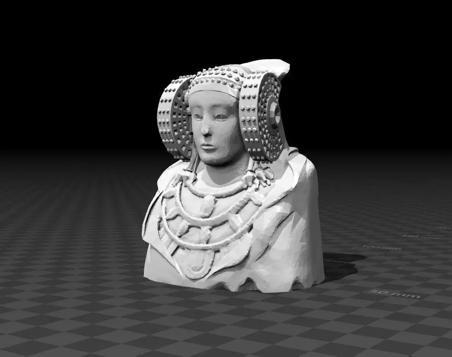 Lady of Elche Free 3D print model_0
