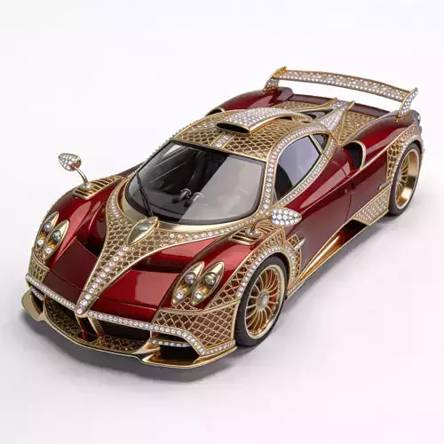 Luxury Jeweled Pagani Huayra Masterpiece