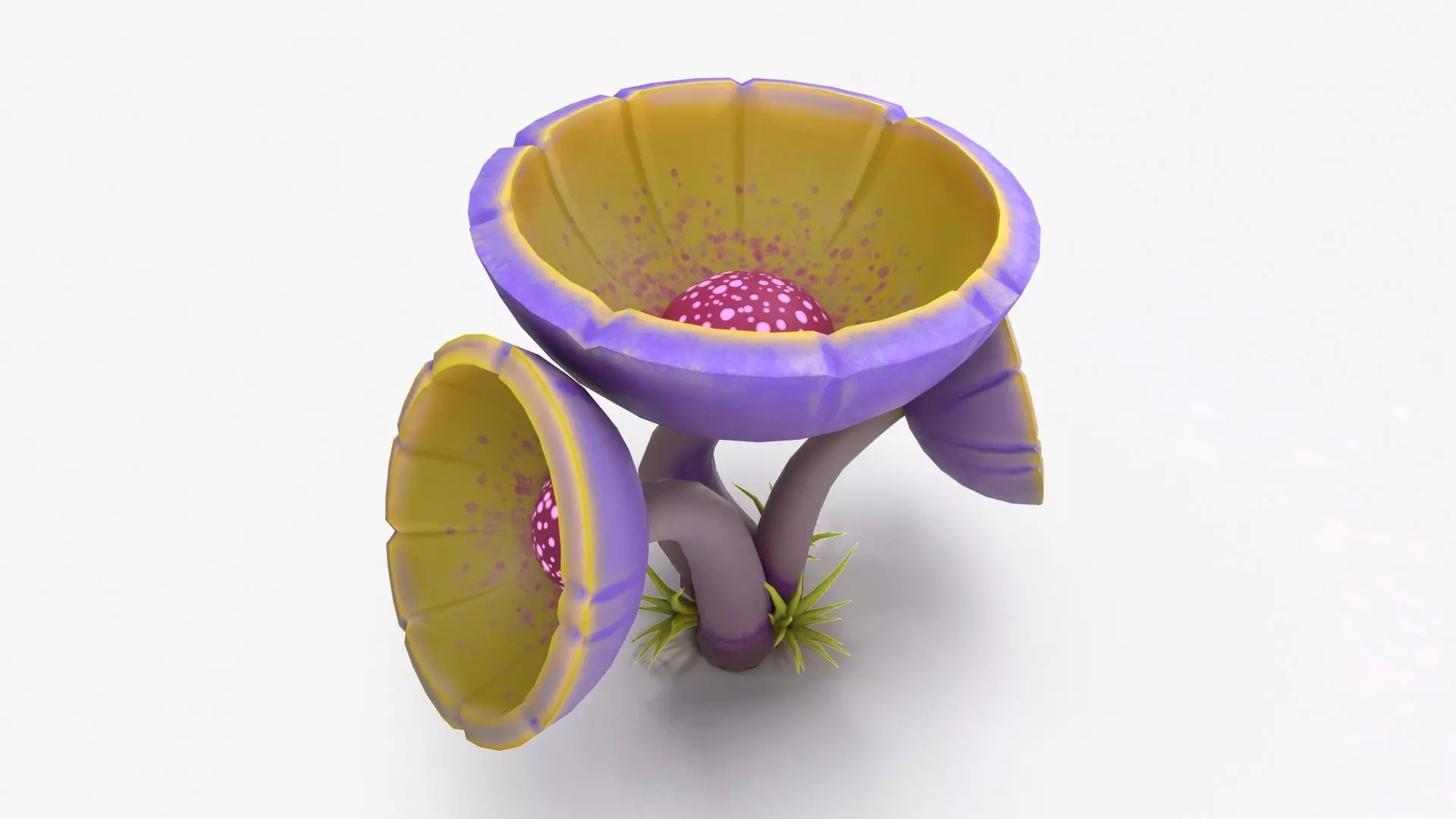 Mushroom V9 PBR Low-poly 3D model