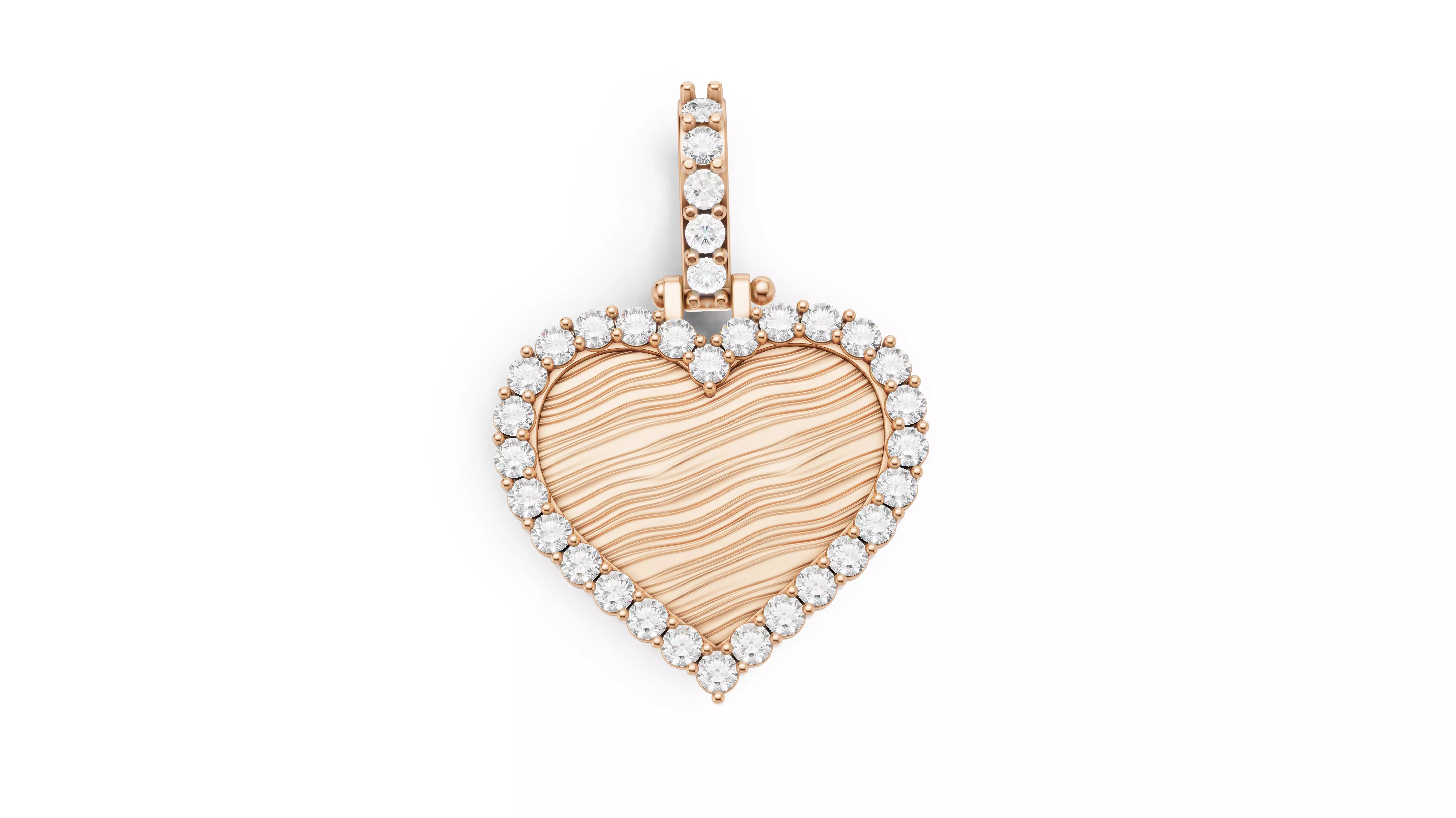 Heart Pendant 3D print model