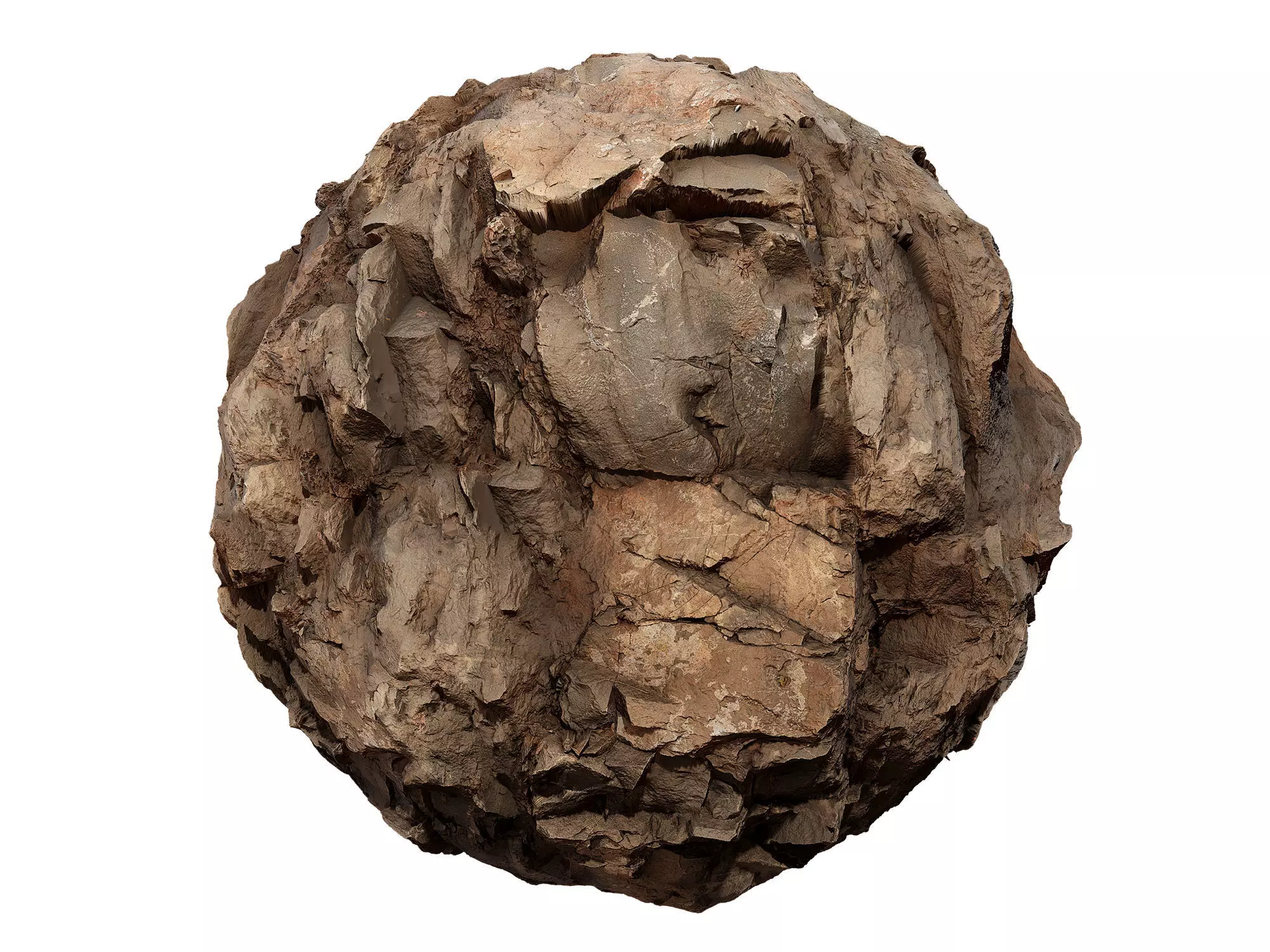 Rugged Rocky Cliff PBR Texture