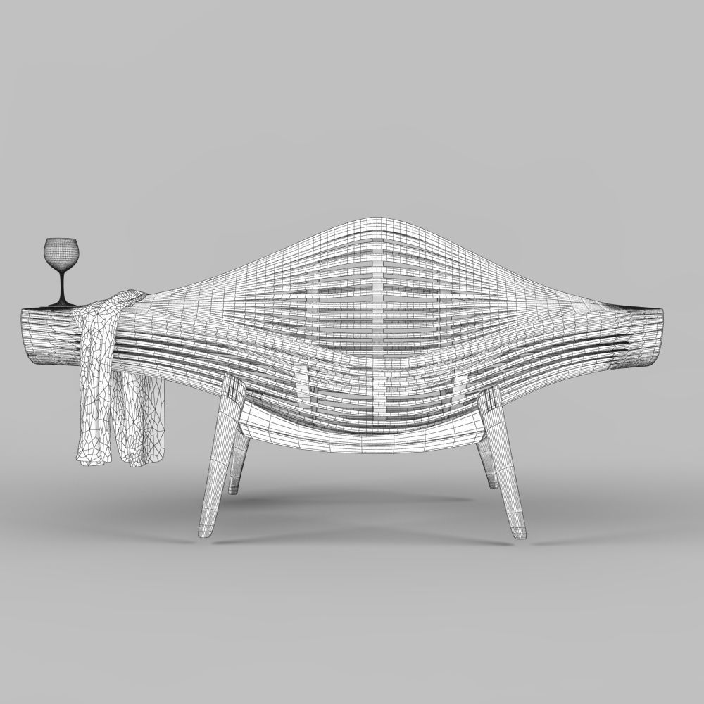 armchair  Bae Se Hwa  3D model_3