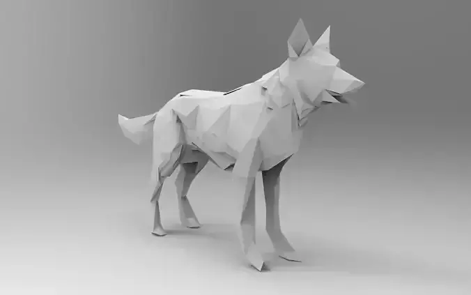 Dog 3D Printable 3D print model