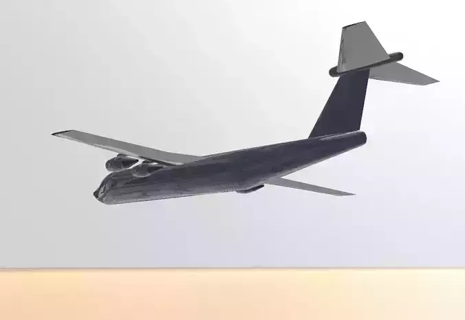 Fictional Military Cargo Plane C-141B Inspired series