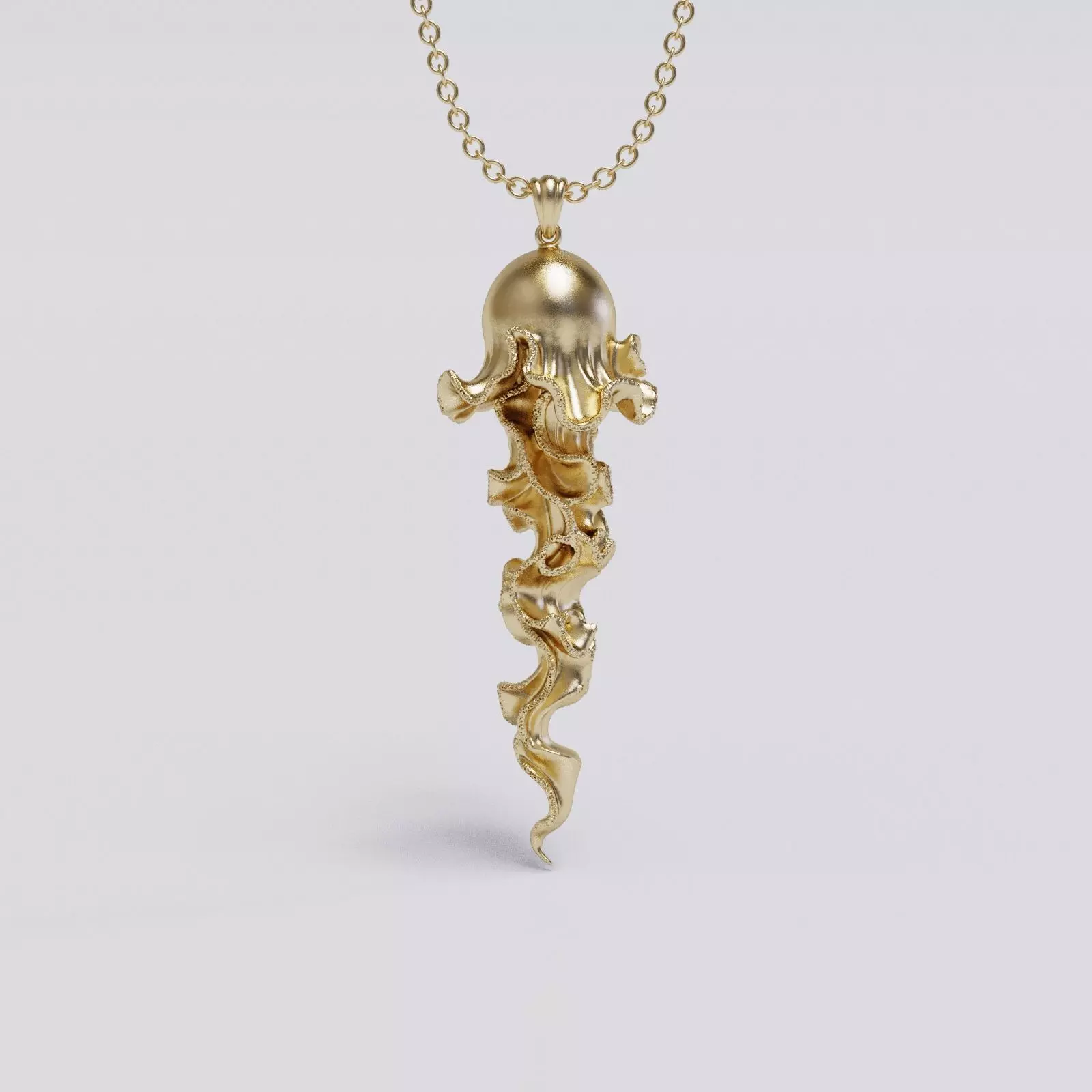 Jellyfish pendant 3D print model