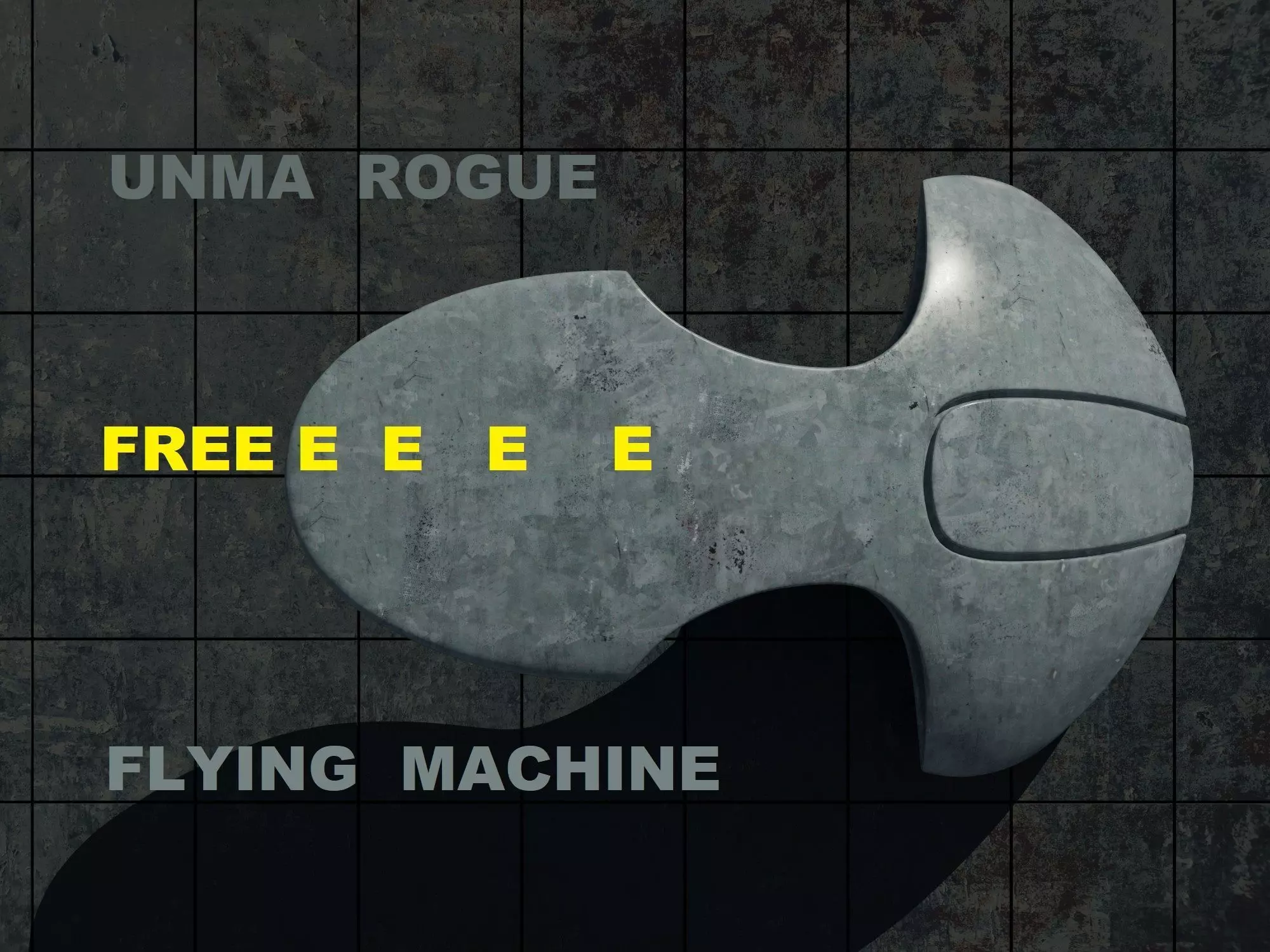 UNMA ROGUE - New UNMA model Free 3D model