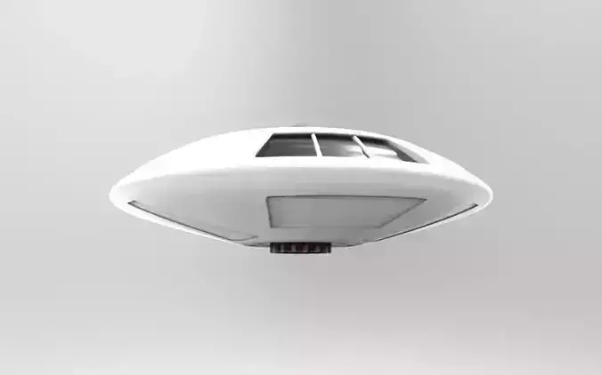 Jupiter 2 spaceship from Lost in Space 3D model