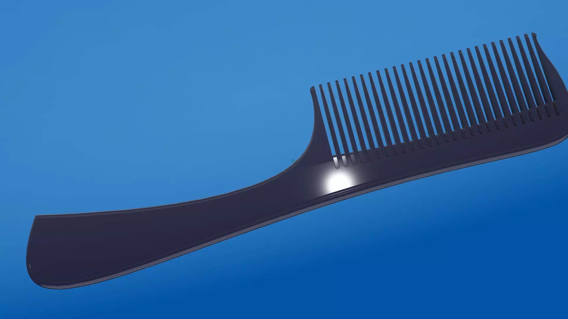 Hair Comb 3D print model