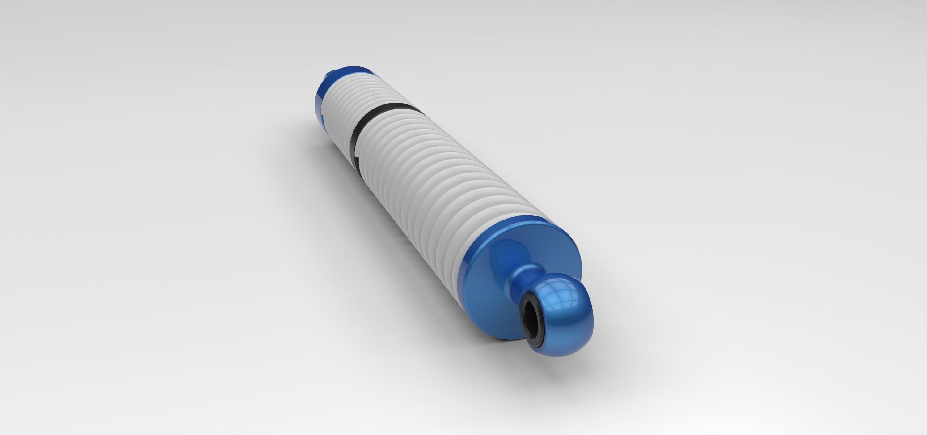 Shock absorber 3D model_2