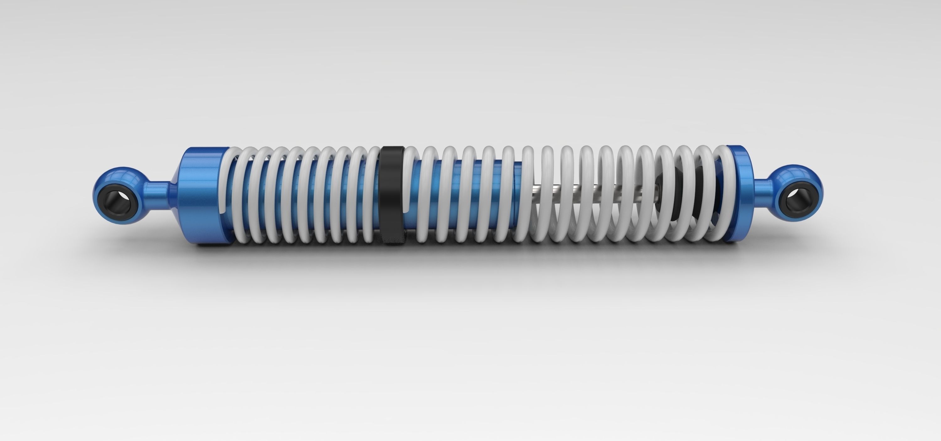 Shock absorber 3D model_3