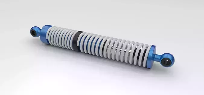 Shock absorber 3D model