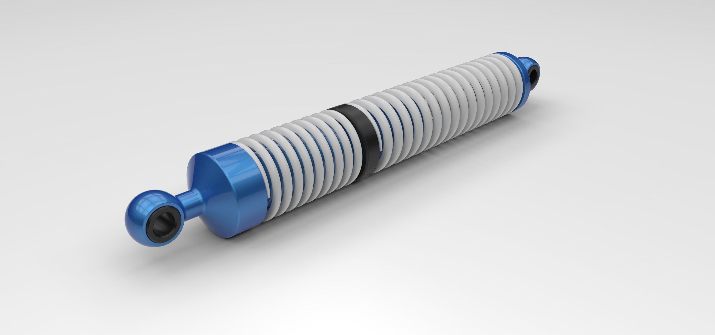 Shock absorber 3D model_4
