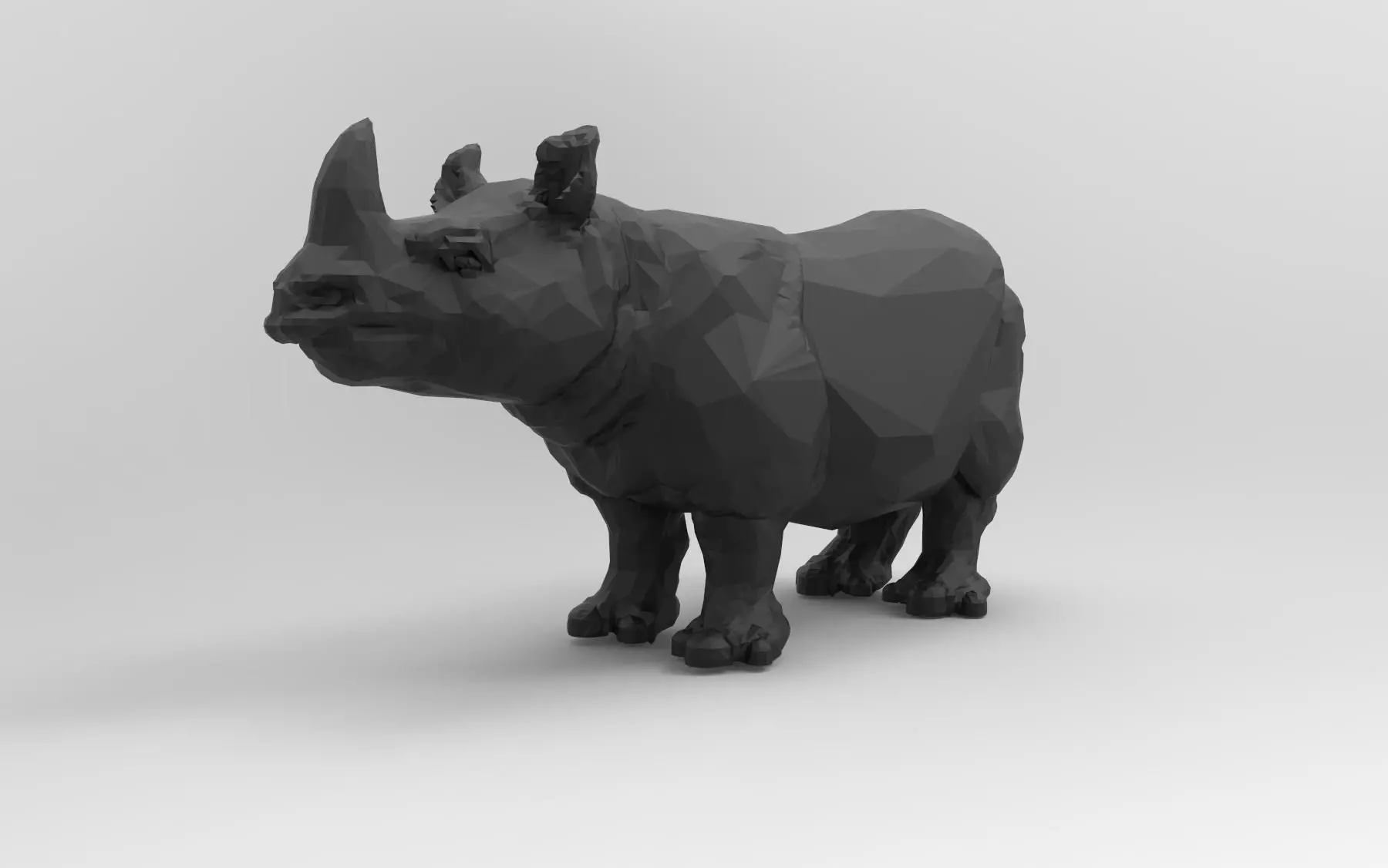 Rhino 3D Printable  3D print model_0