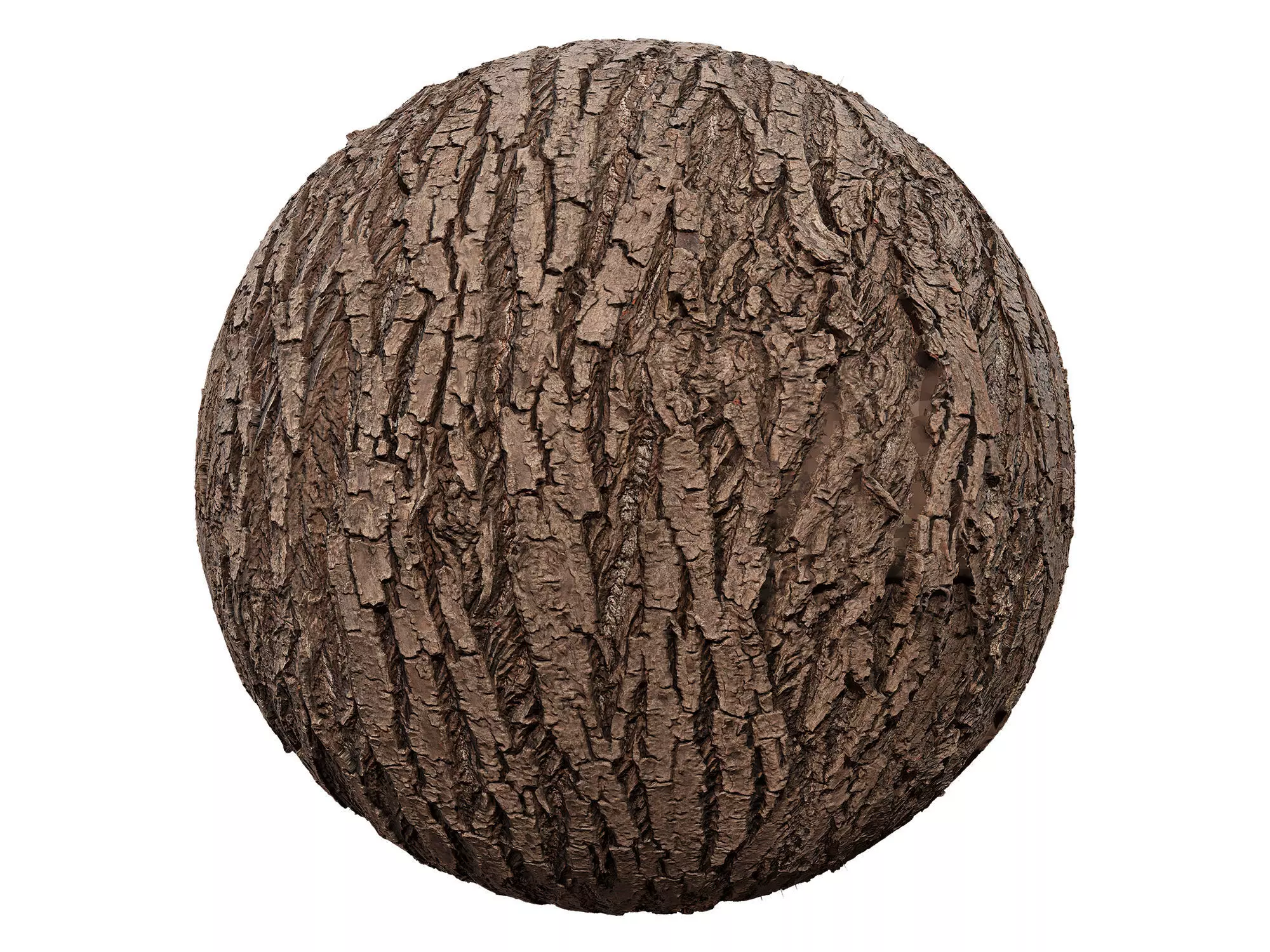 Rugged Tree Bark FPBR Texture