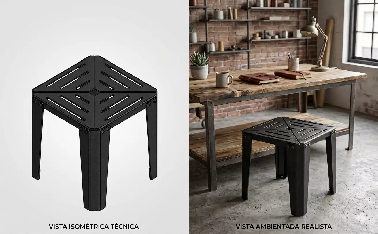 SEAT STOOL 3D model