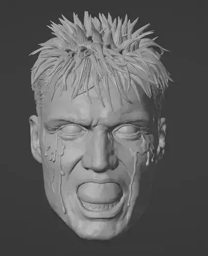 Ivan Drago Damage Head - Rocky IV - Dolph Lundgren