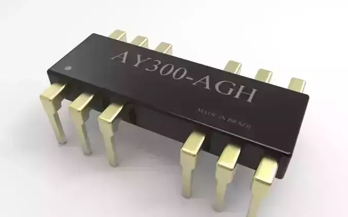 Integrated Circuit 3D model