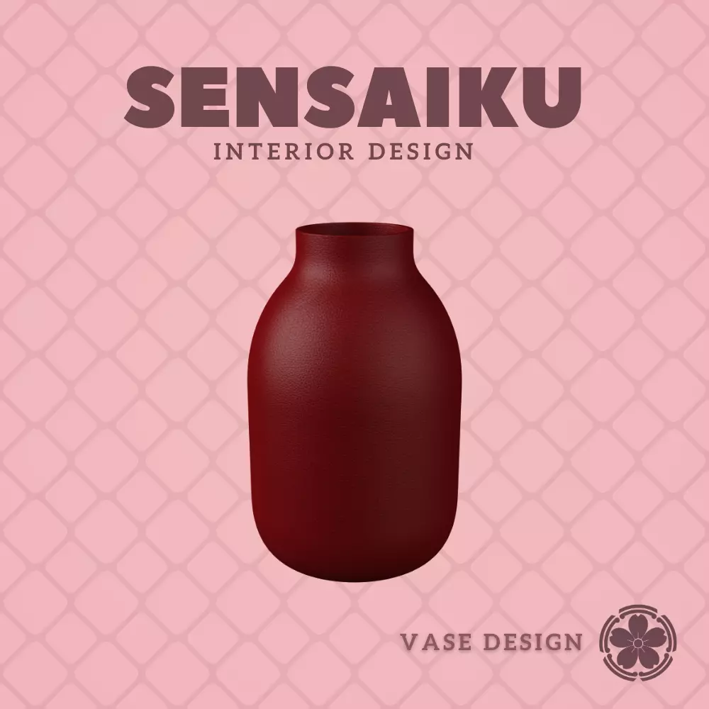 151 Cylinder - V110 Custom Vase Design - Ikebana Home Decoration 3D print model