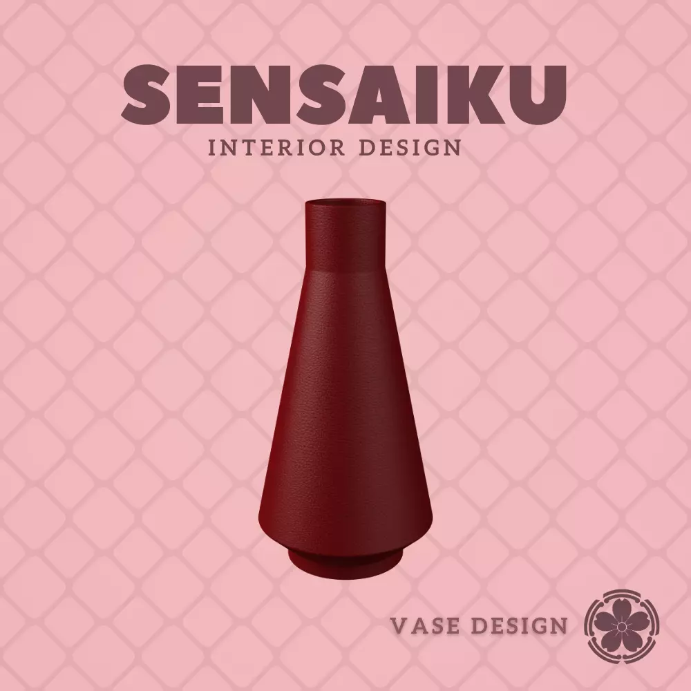 155 Cylinder - V114 Custom Vase Design - Ikebana Home Decoration 3D print model