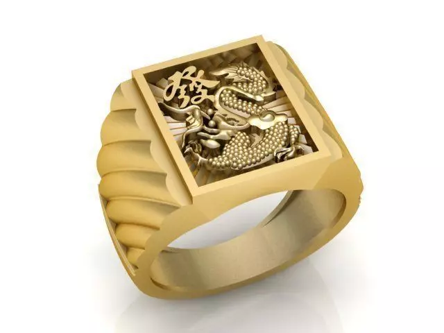 Ring T00132 3D print model_0