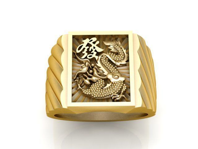 Ring T00132 3D print model_1