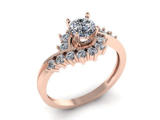 Ring T00133 3D print model_3