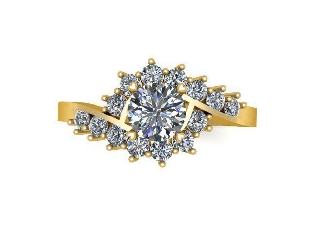 Ring T00133 3D print model_1