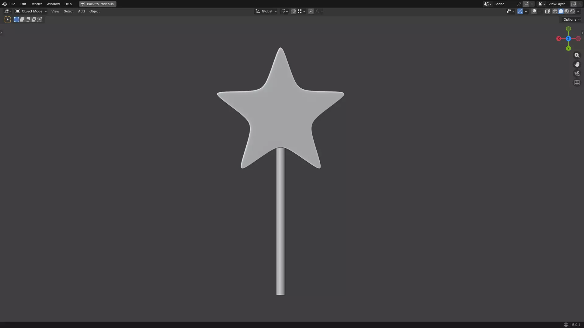 Star Heart Lollipop 3D print model